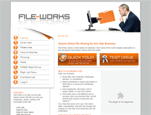 Tablet Screenshot of file-works.com